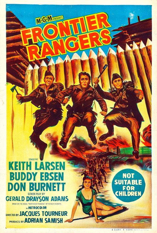 Frontier Rangers 1959 official movie poster
