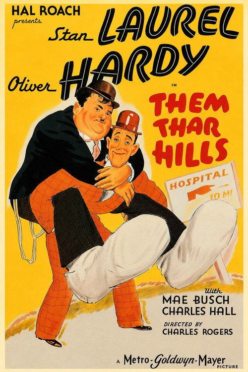 Them Thar Hills 1934 official movie poster