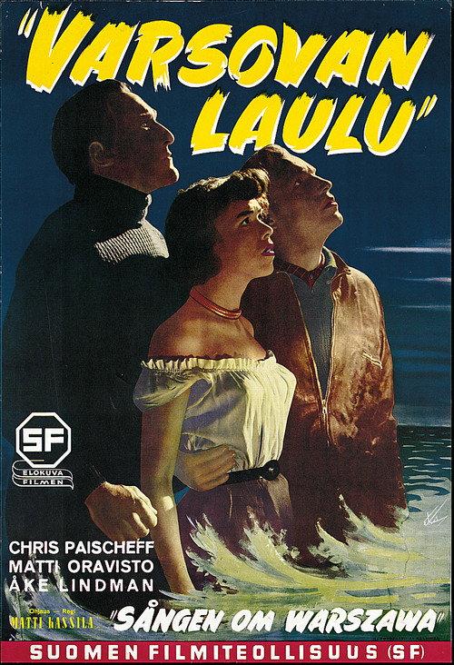 Varsovan laulu 1953 official movie poster