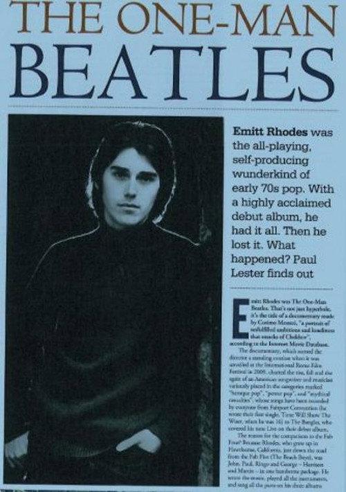 The One Man Beatles 2009 official movie poster