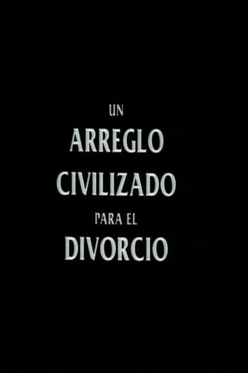 A Civilized Arrangement for Divorce 1992 official movie poster