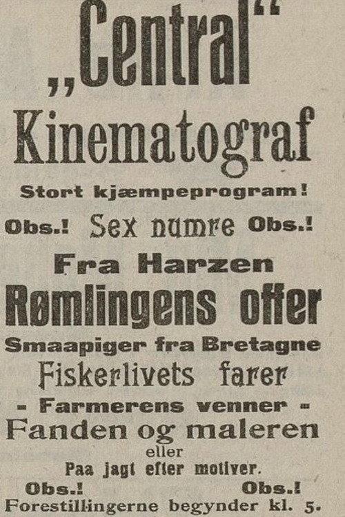 The Dangers in a Fisherman’s Life 1907 official movie poster