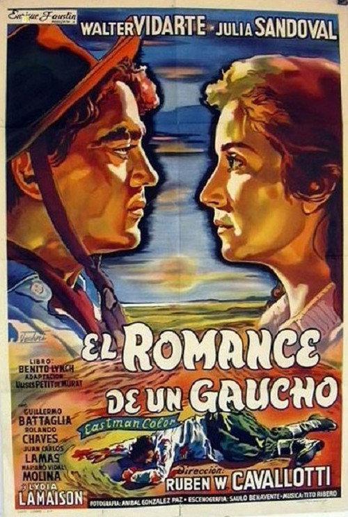 El romance de un gaucho 1961 official movie poster