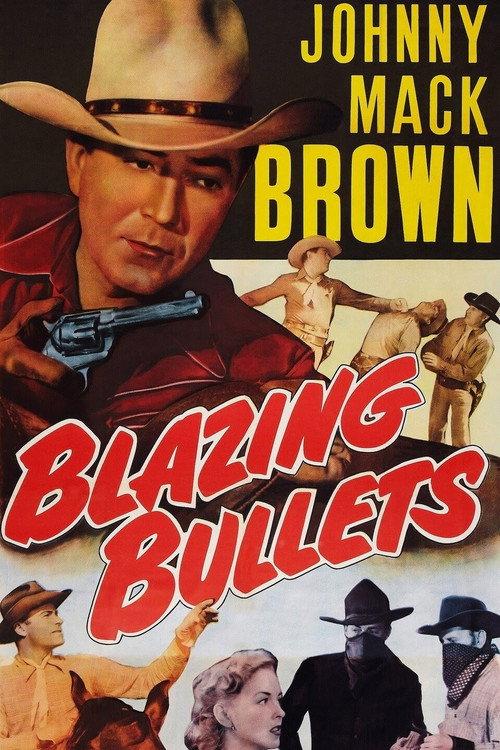 Blazing Bullets 1951 official movie poster