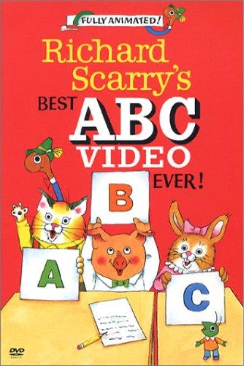 Richard Scarry's Best ABC Video Ever! 1989 official movie poster