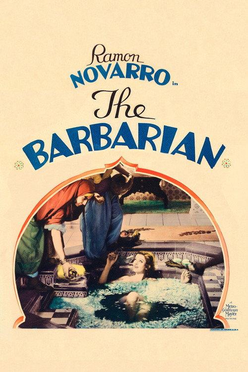 The Barbarian 1933 official movie poster