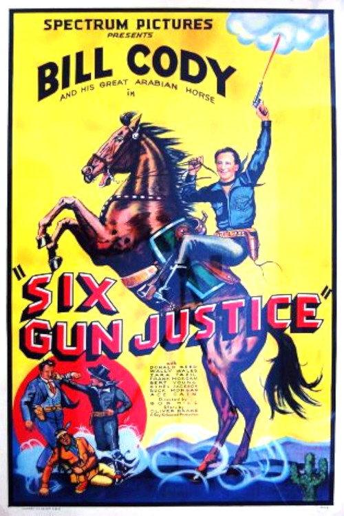 Six Gun Justice 1935 official movie poster