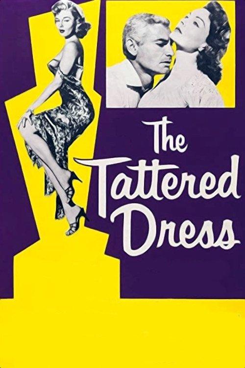 The Tattered Dress 1957 official movie poster