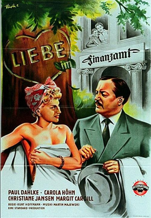 Liebe im Finanzamt 1952 official movie poster