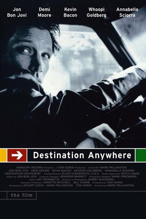 Destination Anywhere 1997 official movie poster