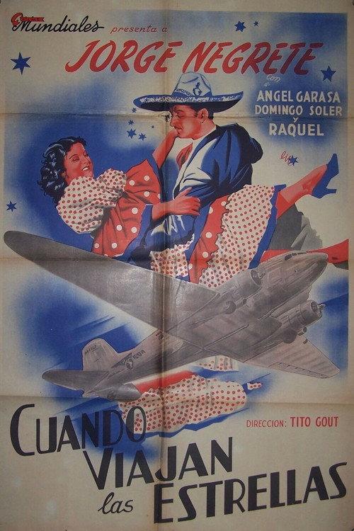 Cuando viajan las estrellas 1942 official movie poster