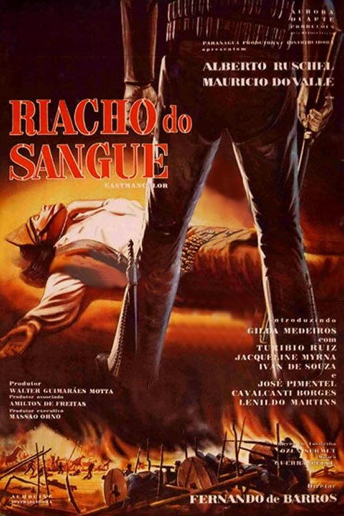 Riacho do Sangue 1966 official movie poster