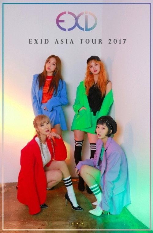 Exid - asia tour in seoul 2017 2017 official movie poster