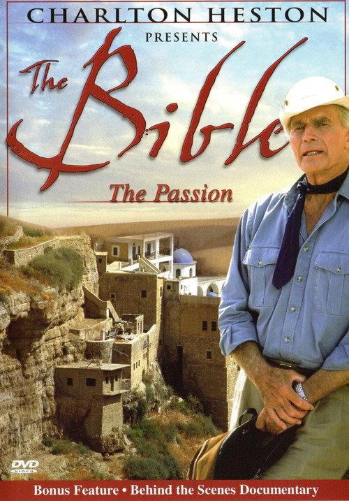 Charlton Heston Presents the Bible: The Passion 1993 official movie poster