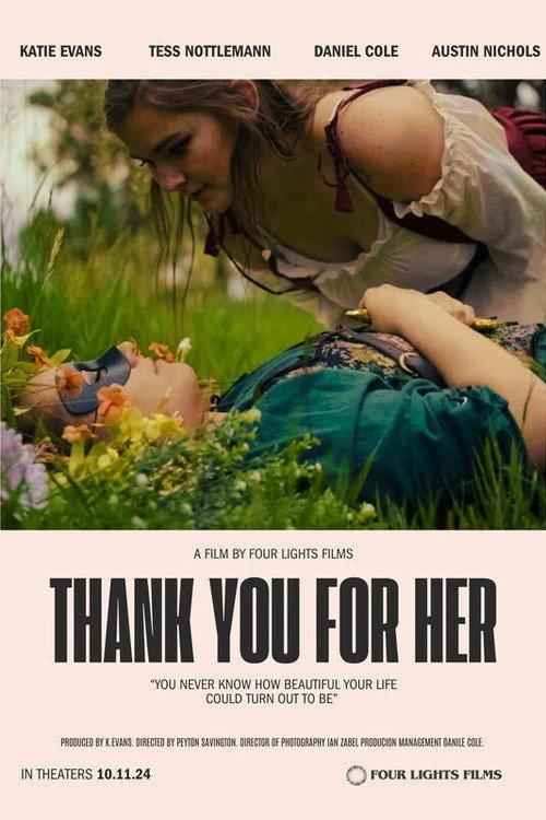 Thank You for Her 2024 official movie poster