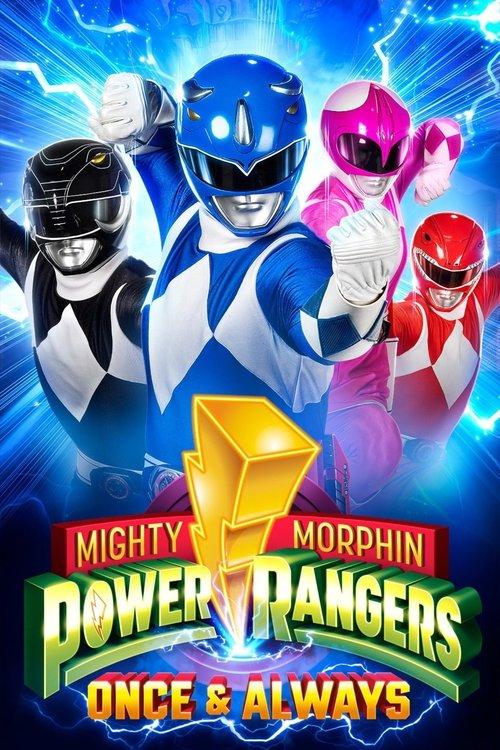 Mighty Morphin Power Rangers: Once & Always 2023 official movie poster