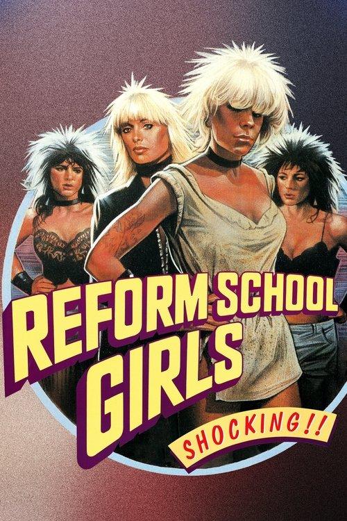 Reform School Girls 1986 official movie poster