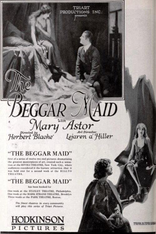 The Beggar Maid 1921 official movie poster