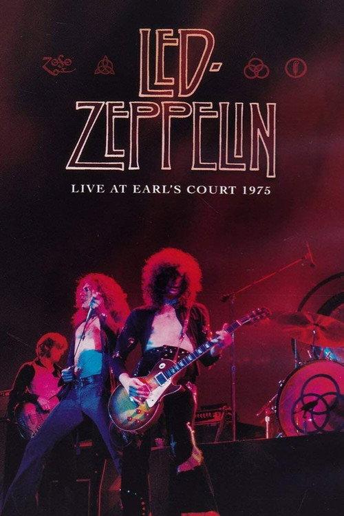Led Zeppelin - Live At Earl's Court 1975 2003 official movie poster