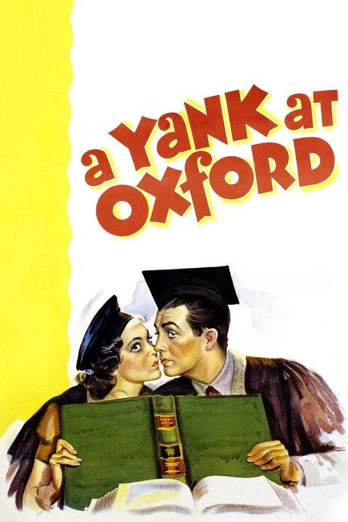 A Yank at Oxford 1938 official movie poster