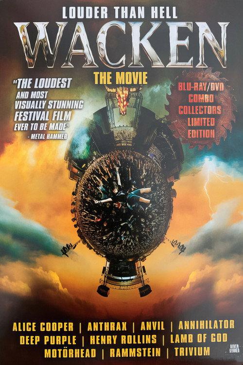 Louder Than Hell: Wacken The Movie 2014 official movie poster