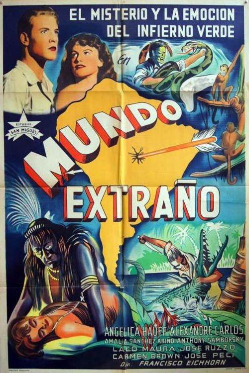 Strange World 1950 official movie poster
