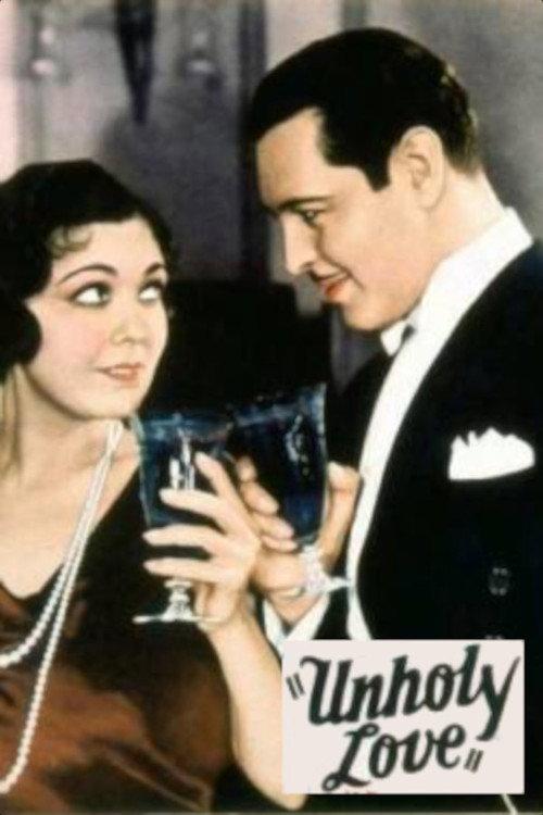 Unholy Love 1932 official movie poster