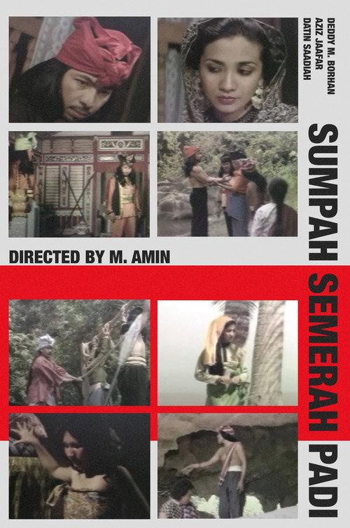 Sumpah Semerah Padi 1981 official movie poster