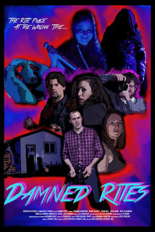 Damned Rites 2019 official movie poster