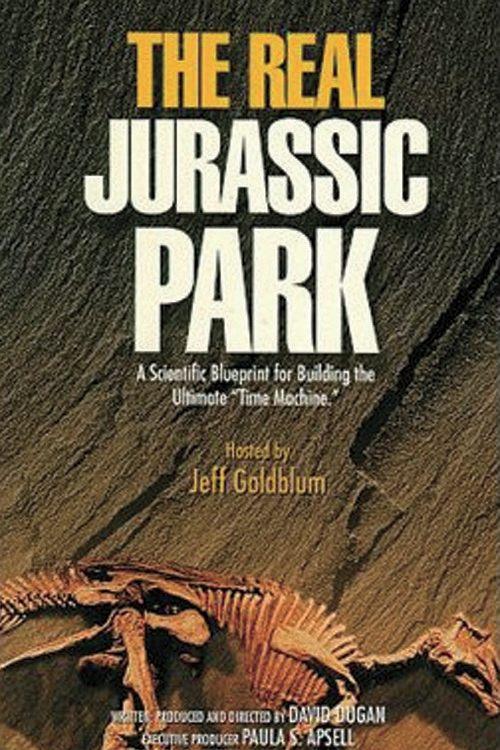 The Real Jurassic Park 1993 official movie poster