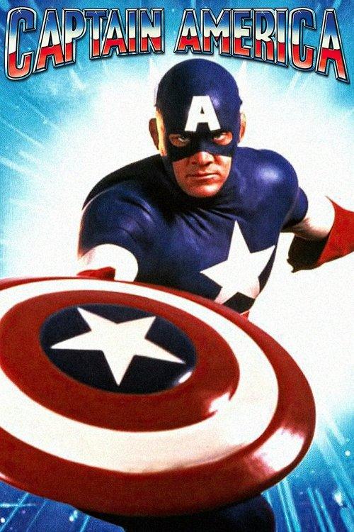 Captain America 1990 official movie poster