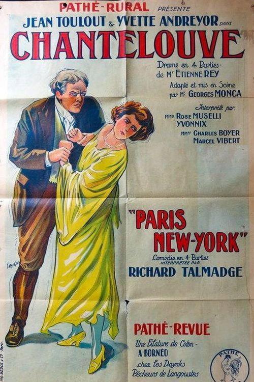 Chantelouve 1921 official movie poster