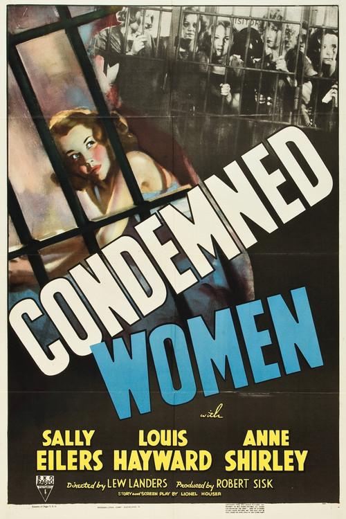 Condemned Women 1938 official movie poster