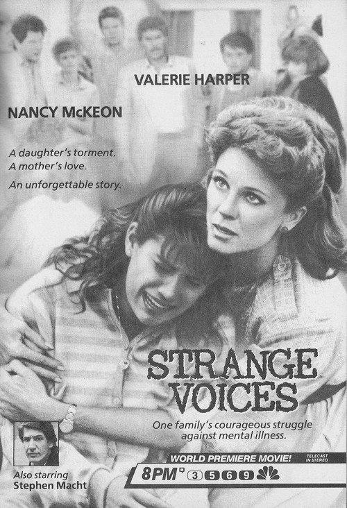 Strange Voices 1987 official movie poster