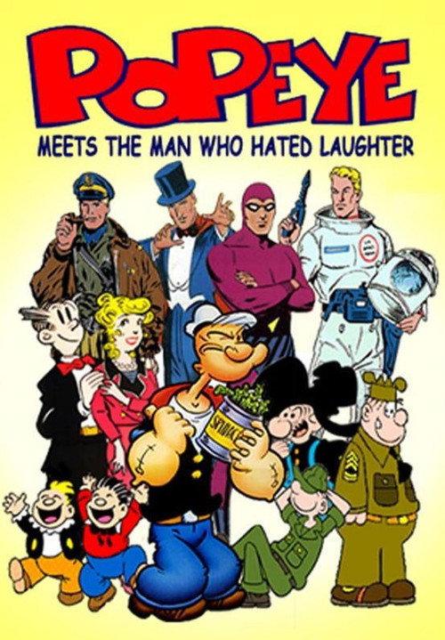 Popeye Meets the Man Who Hated Laughter 1972 official movie poster