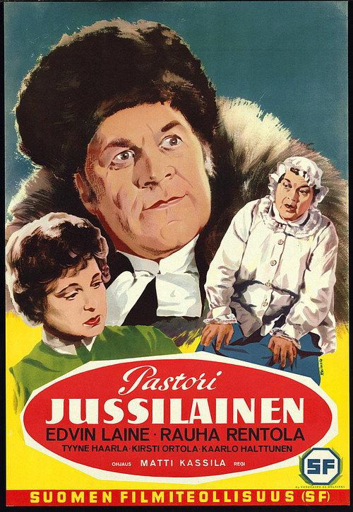 Pastori Jussilainen 1955 official movie poster