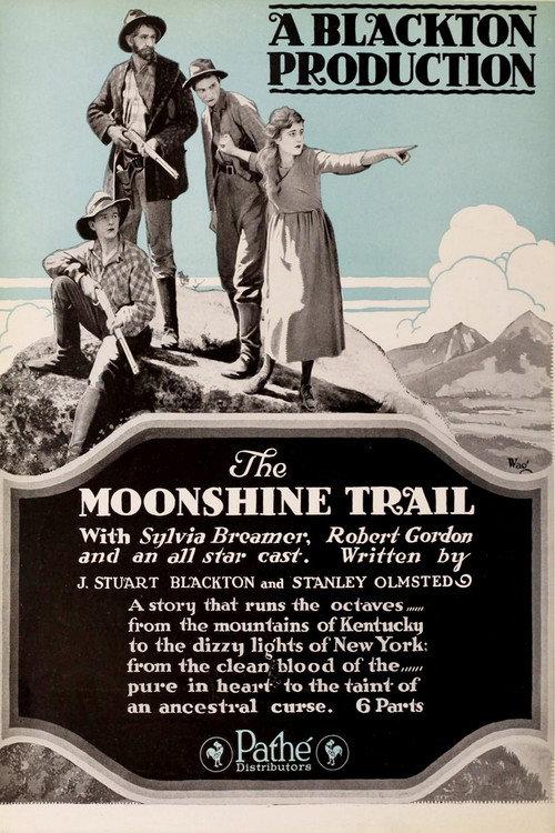 The Moonshine Trail 1919 official movie poster