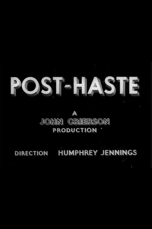 Post-Haste 1934 official movie poster