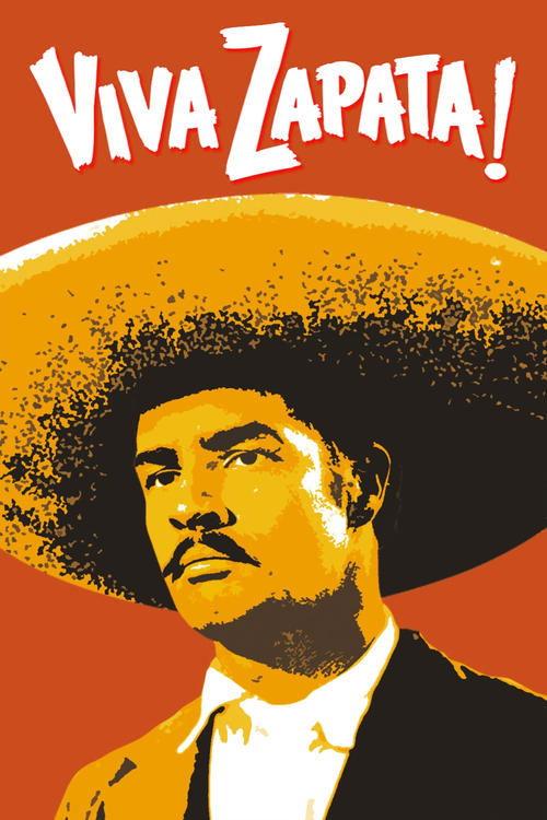 Viva Zapata! 1952 official movie poster