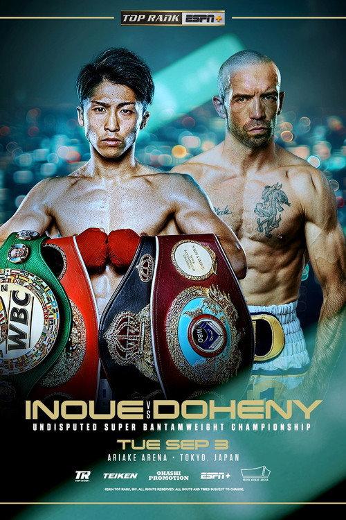 Naoya Inoue vs. TJ Doheny 2024 official movie poster