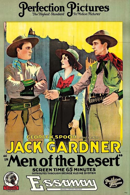 Men of the Desert 1917 official movie poster