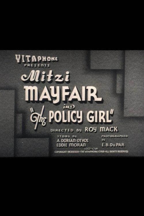 The Policy Girl 1934 official movie poster