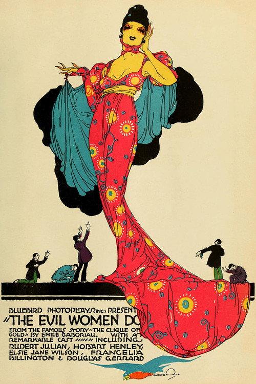 The Evil Women Do 1916 official movie poster
