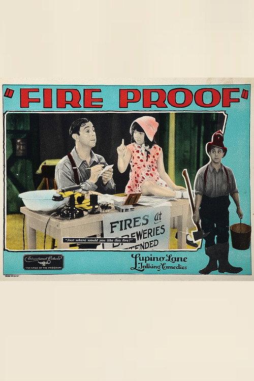 Fire Proof 1929 official movie poster