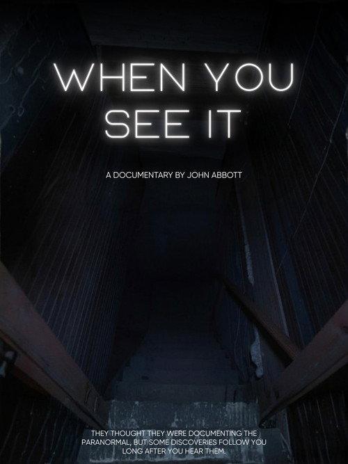 When You See It 2026 official movie poster
