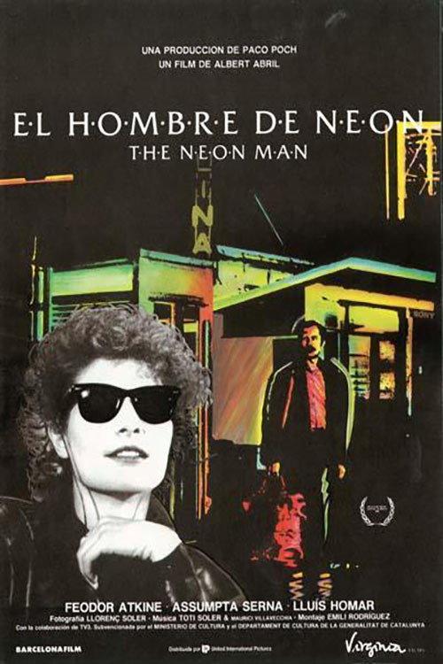 The Neon Man 1991 official movie poster