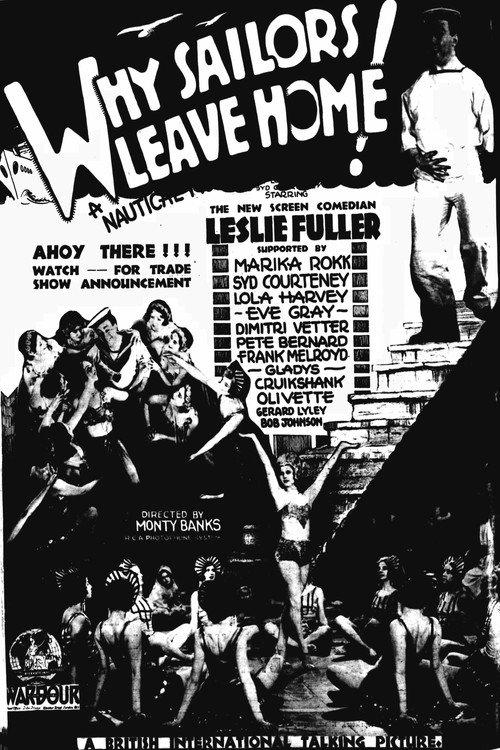 Why Sailors Leave Home 1930 official movie poster