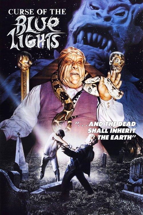 Curse of the Blue Lights 1988 official movie poster