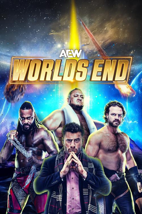 AEW Worlds End 2025 2025 official movie poster