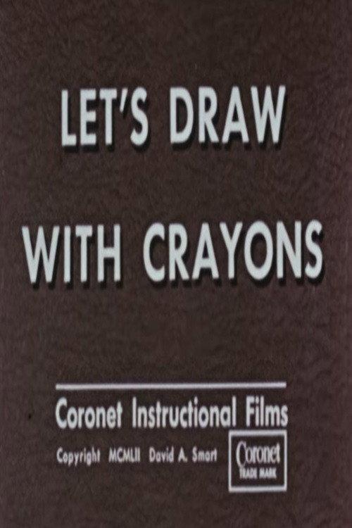 Let's Draw With Crayons 1952 official movie poster